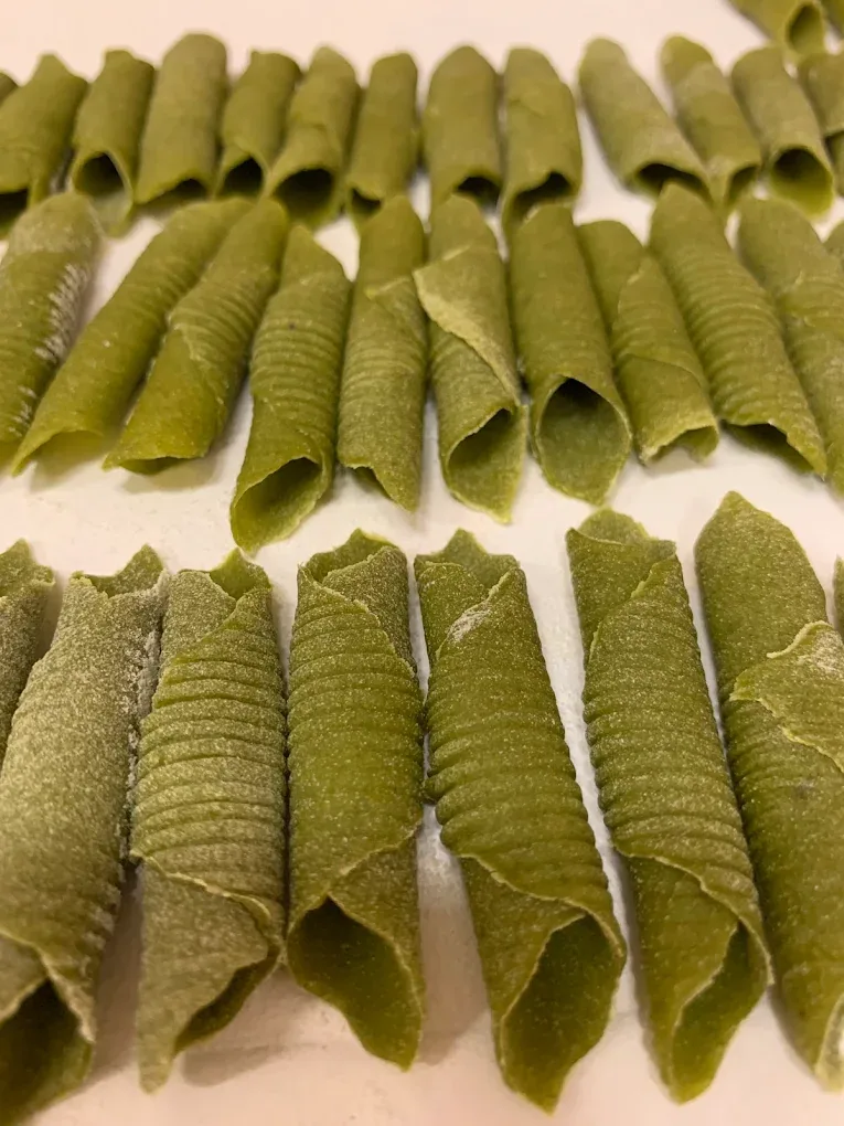 Garganelli fatti a mano